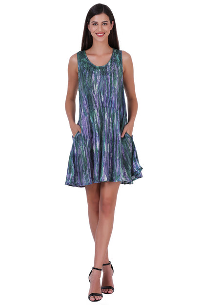 Marble Tie Dye Dress 362106