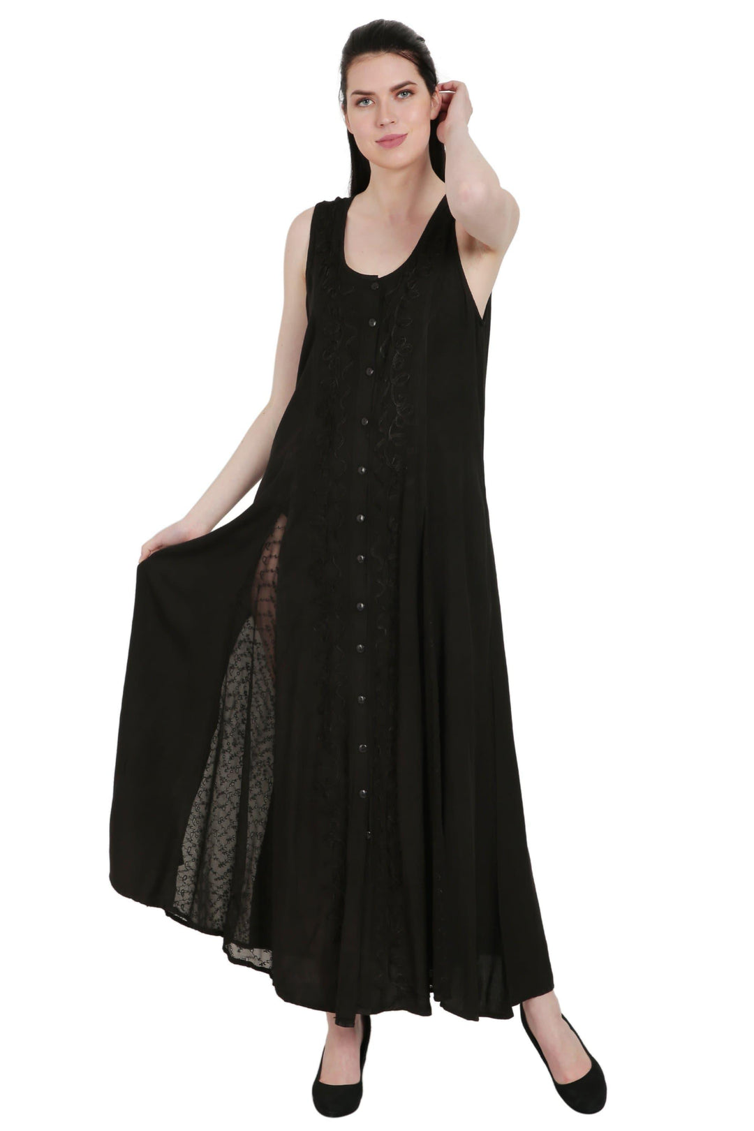 Sleeveless Celtic Dress (S/M - 1X/2X) 4 Colors ADL-20322