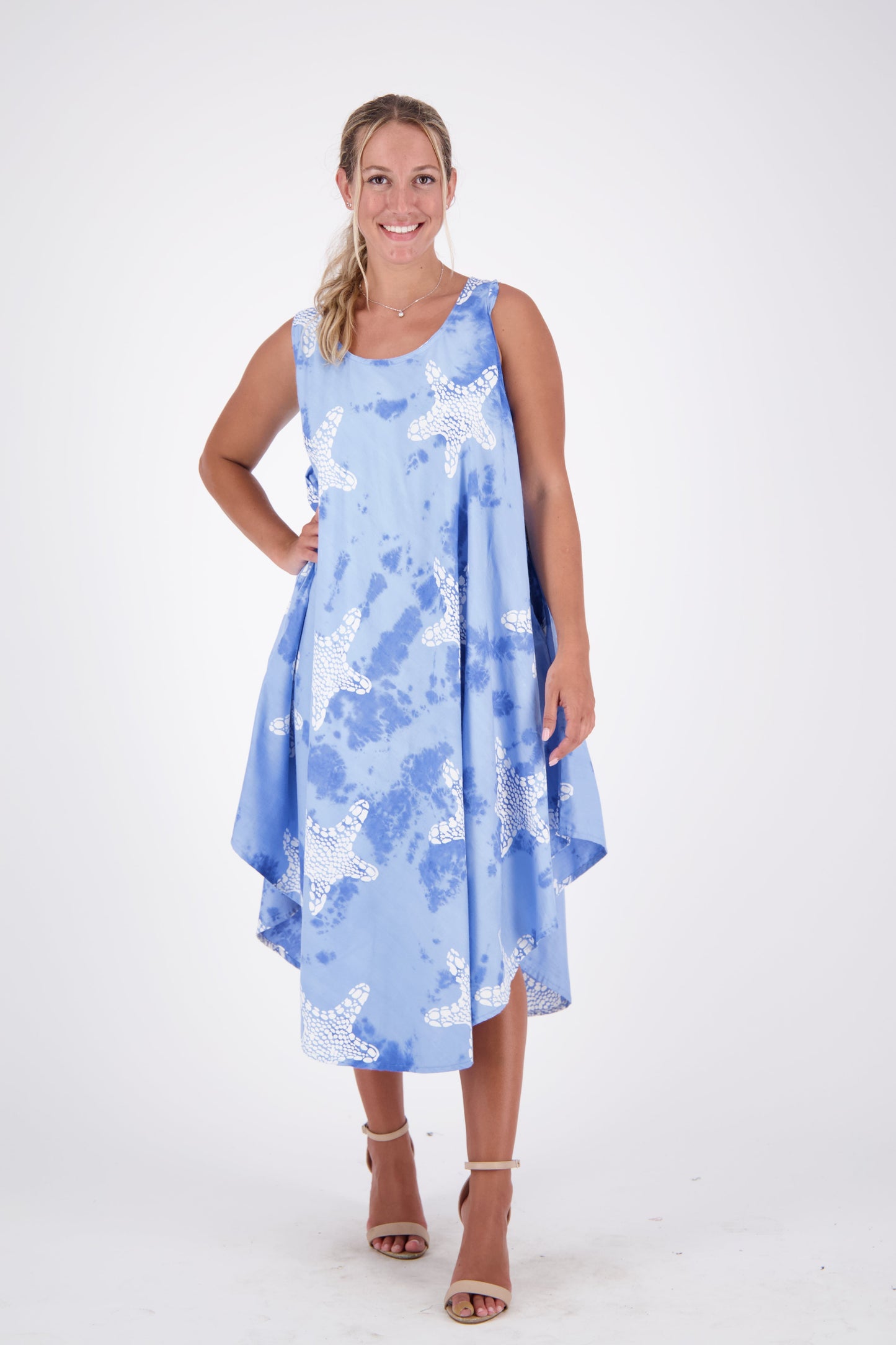 Starfish Pattern Beach Dress 17148