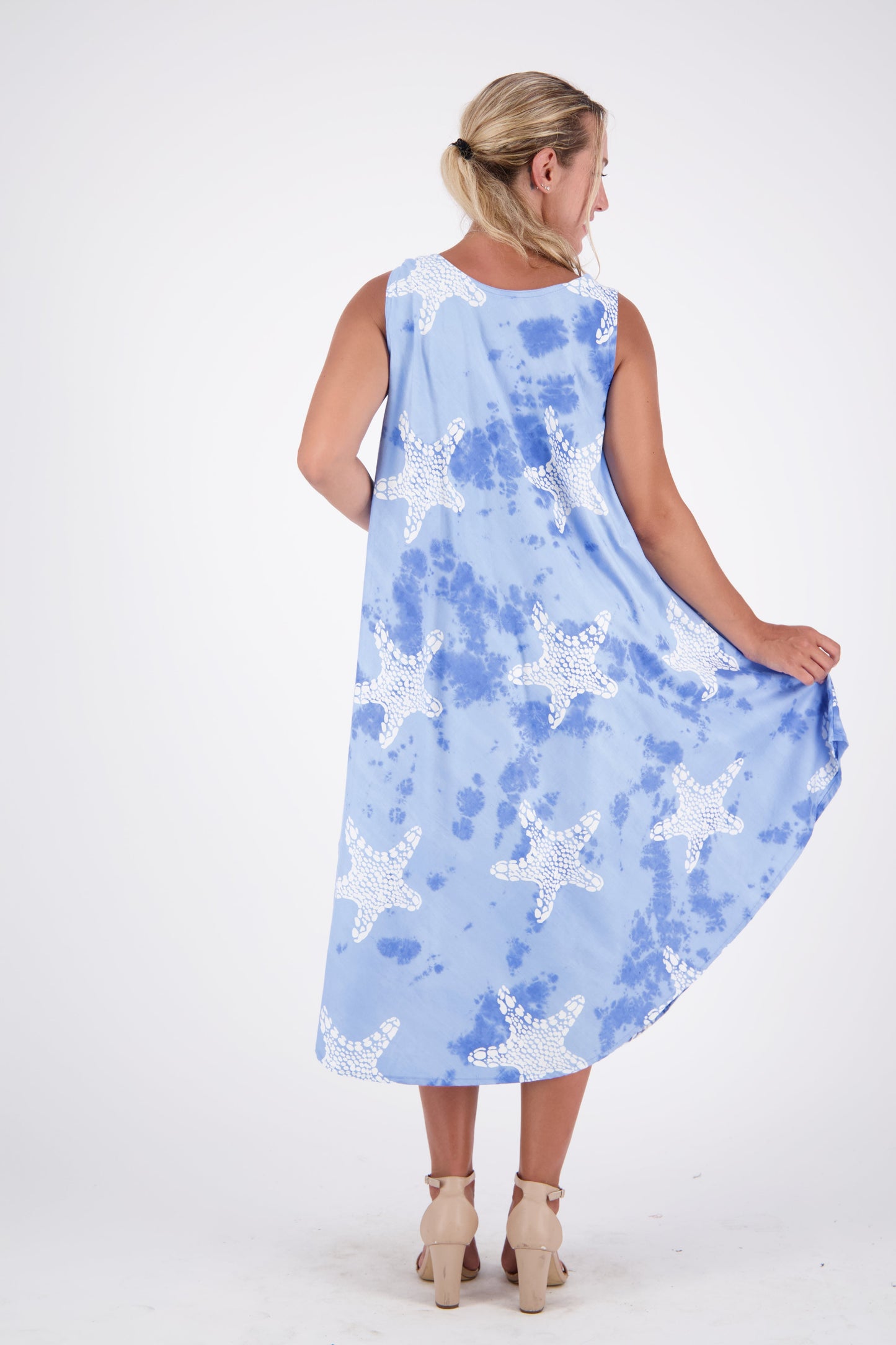 Starfish Pattern Beach Dress 17148