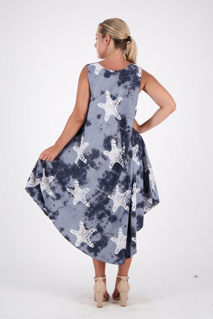 Starfish Pattern Beach Dress 17148