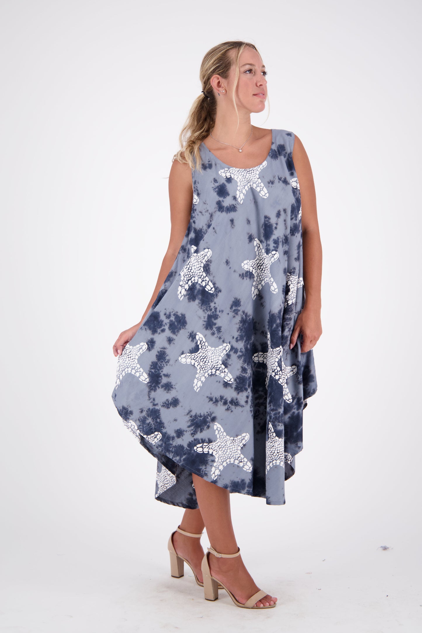 Starfish Pattern Beach Dress 17148