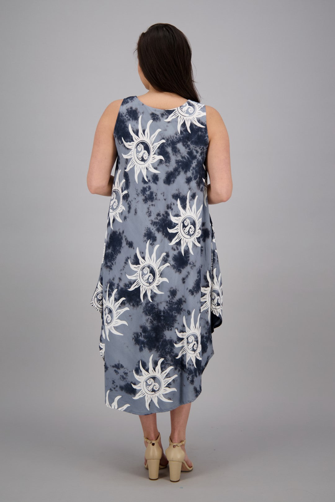 Sun Printed Beach Dress 17147