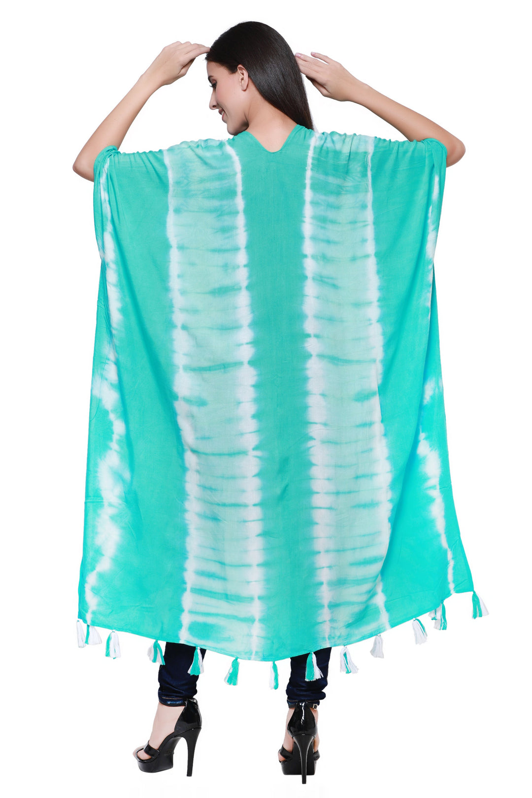 Tie Dye Beach Cover Up Kimono 22030