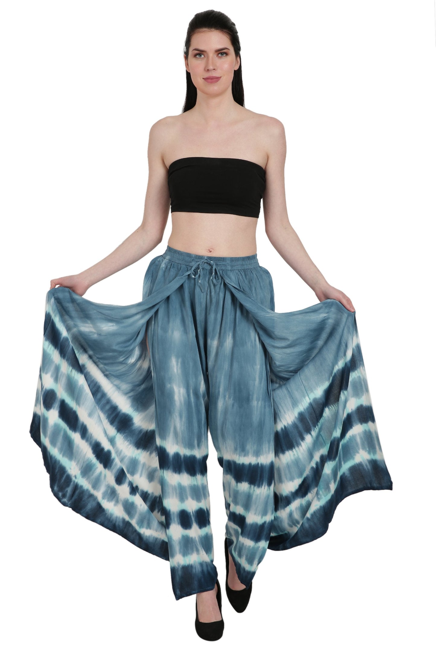 Tie Dye Double Layer Resort Pants WP-1002