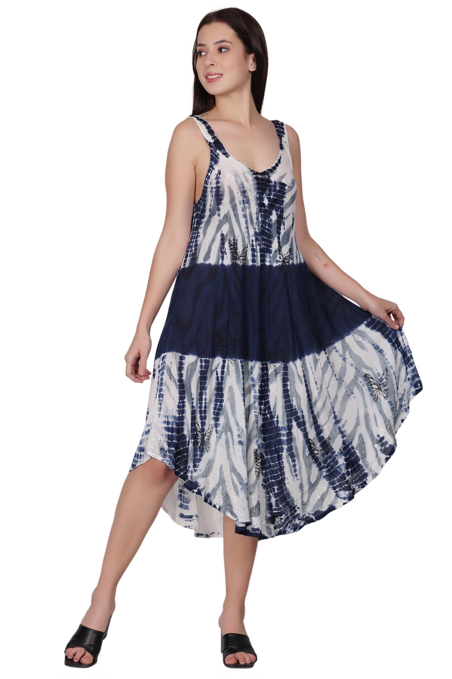 3 Layer Tie Dye Dress 482187