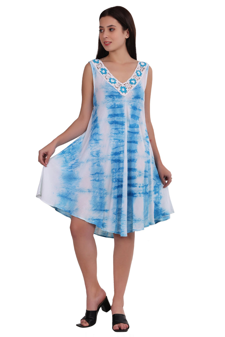 Crochet Tie Dye Dress 362205-CN