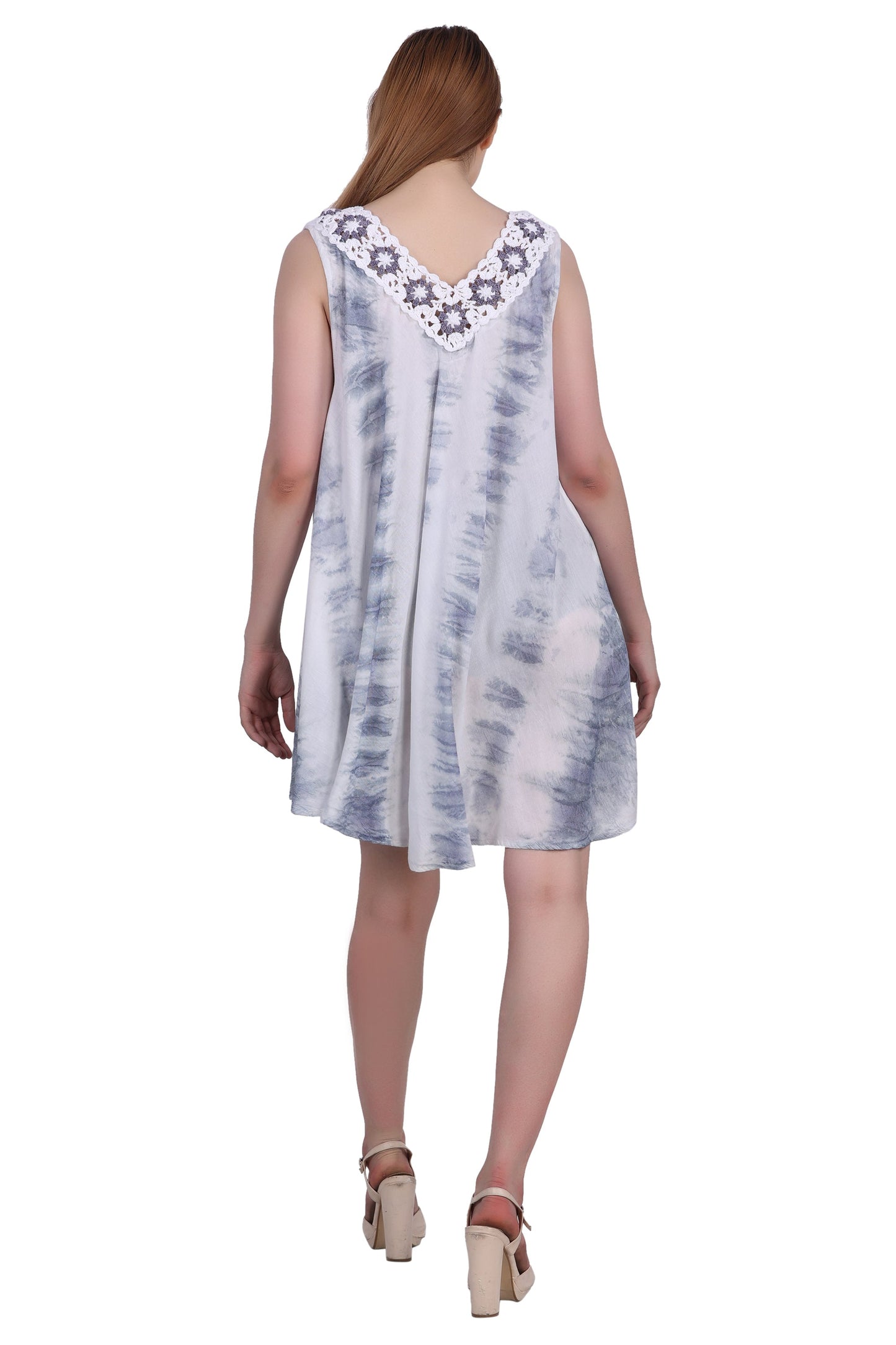 Crochet Tie Dye Dress 362205-CN