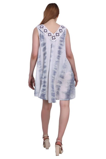 Crochet Tie Dye Dress 362205-CN