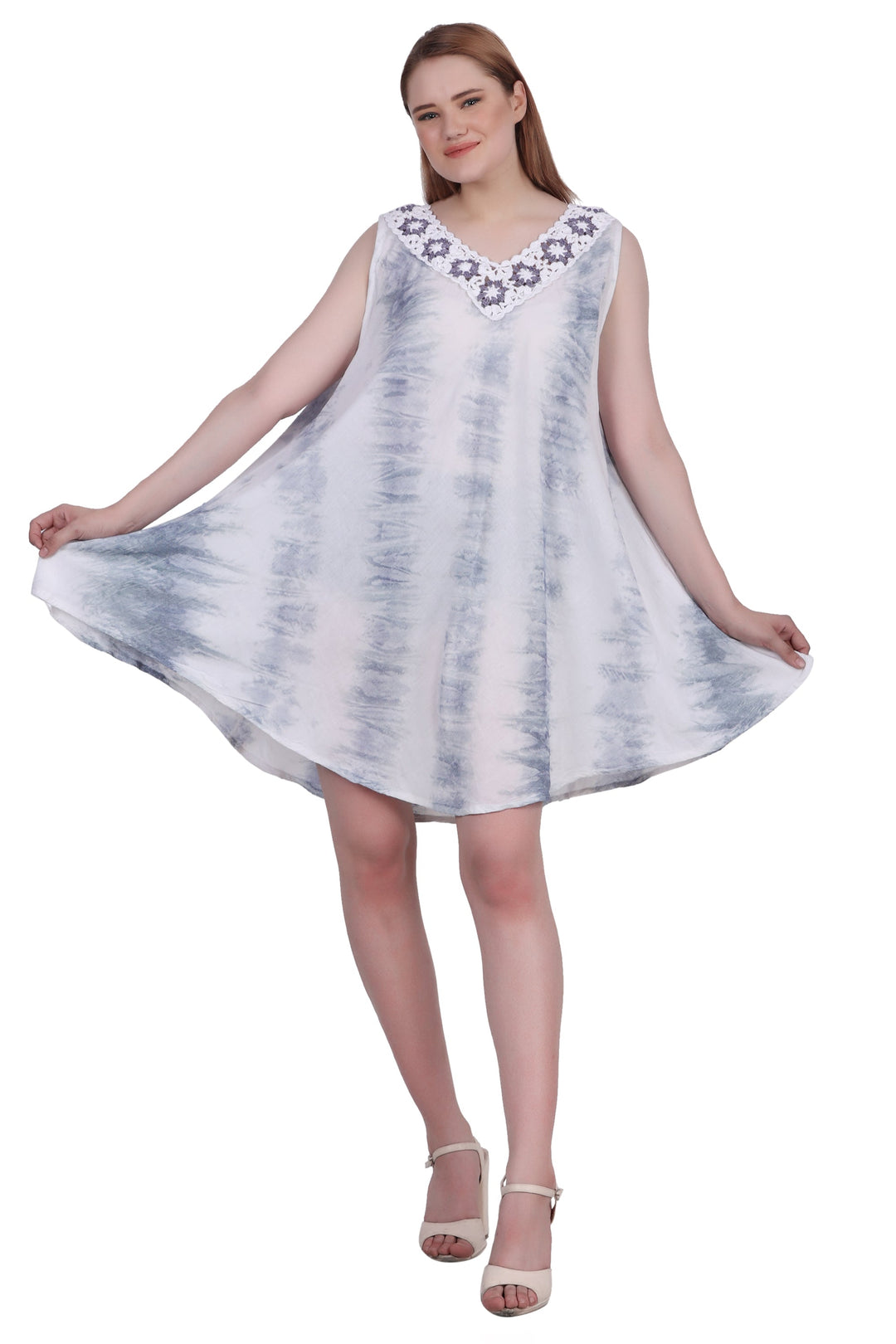 Crochet Tie Dye Dress 362205-CN