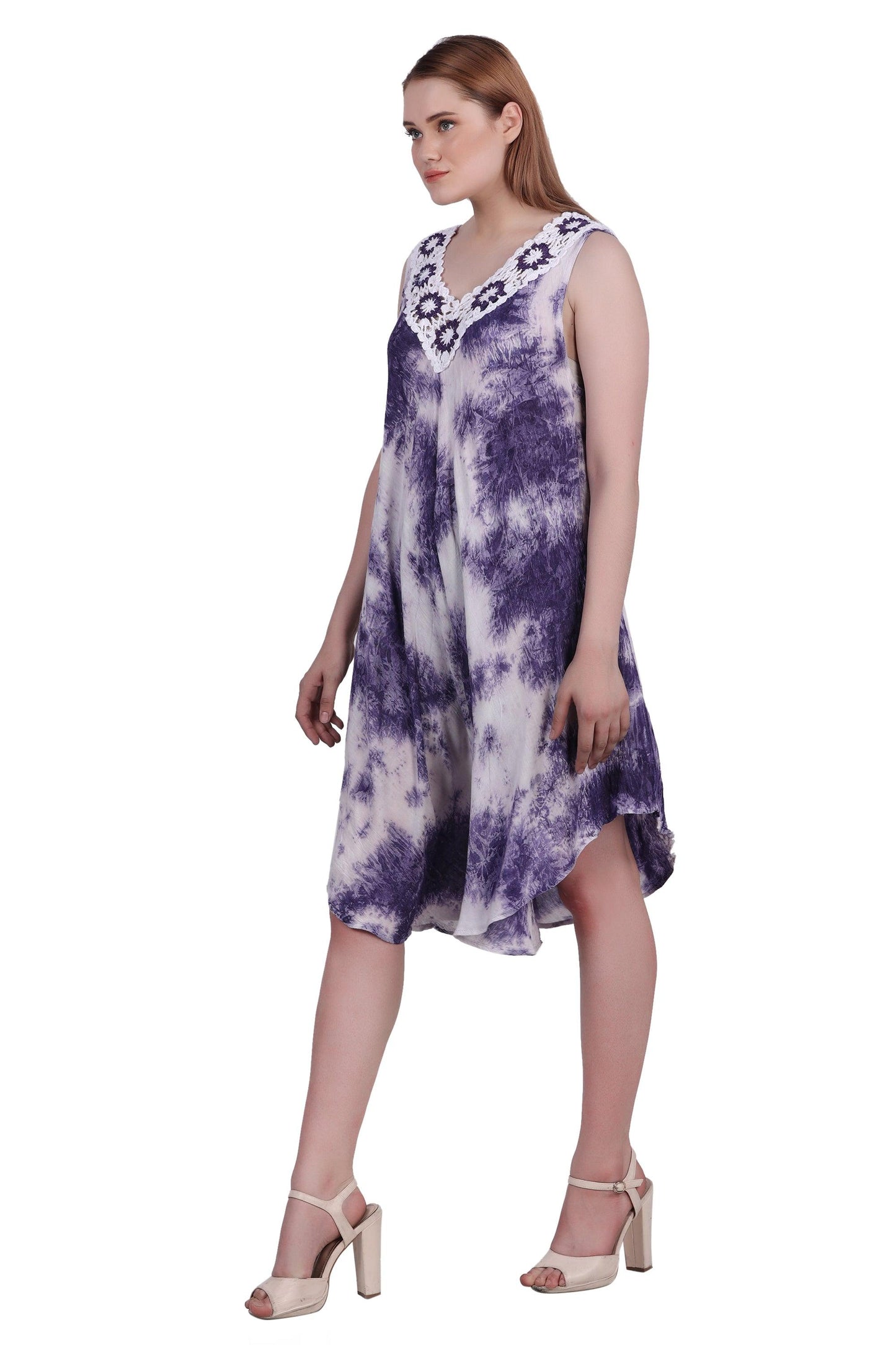 Crochet Tie Dye Dress 482204-CN