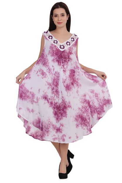 Crochet Tie Dye Dress 482204-CN