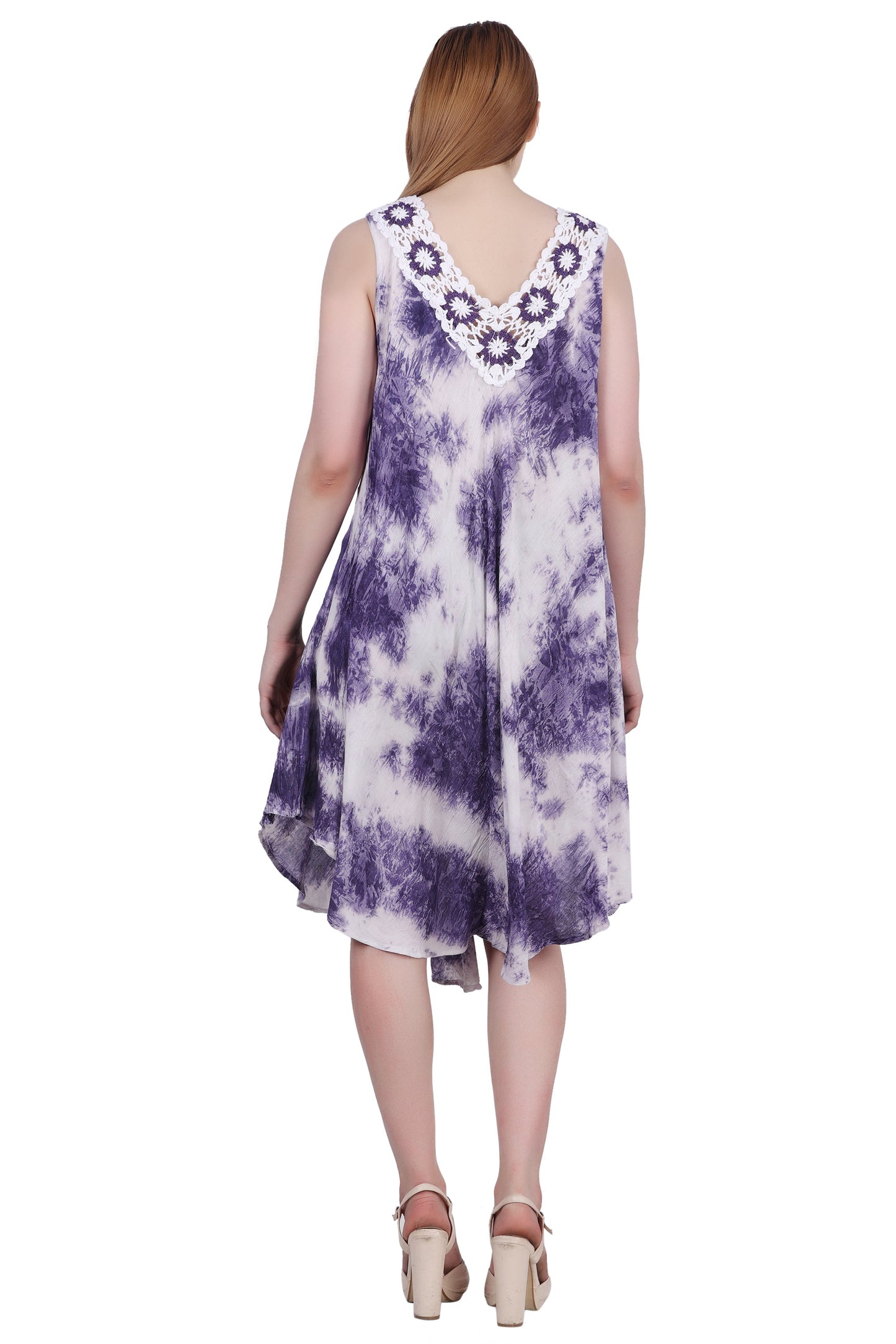 Crochet Tie Dye Dress 482204-CN