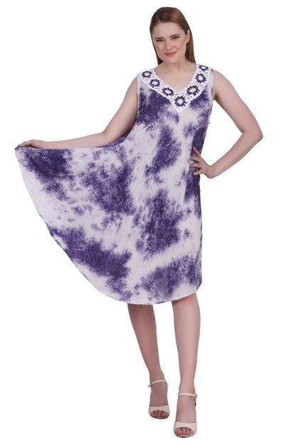 Crochet Tie Dye Dress 482204-CN