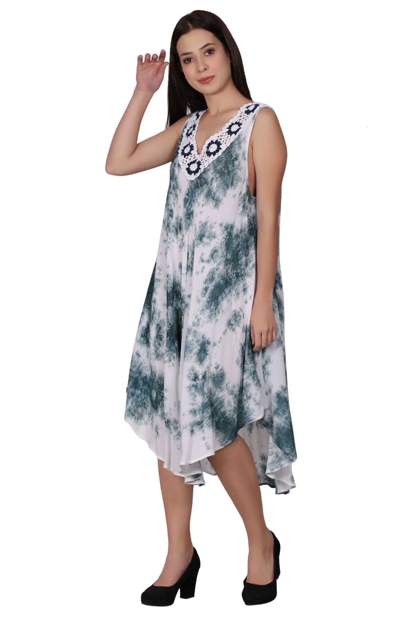 Crochet Tie Dye Dress 482204-CN