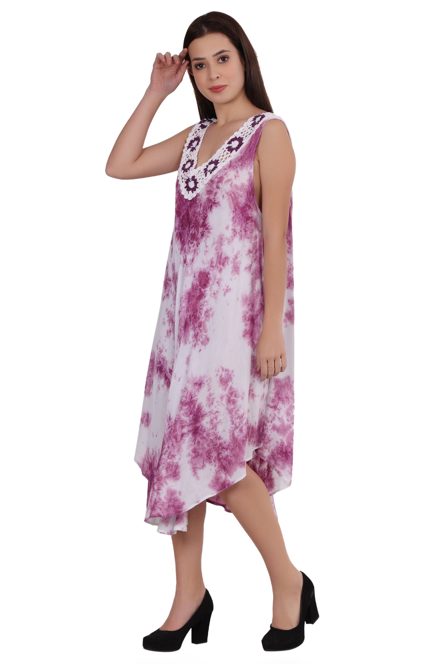 Crochet Tie Dye Dress 482204-CN