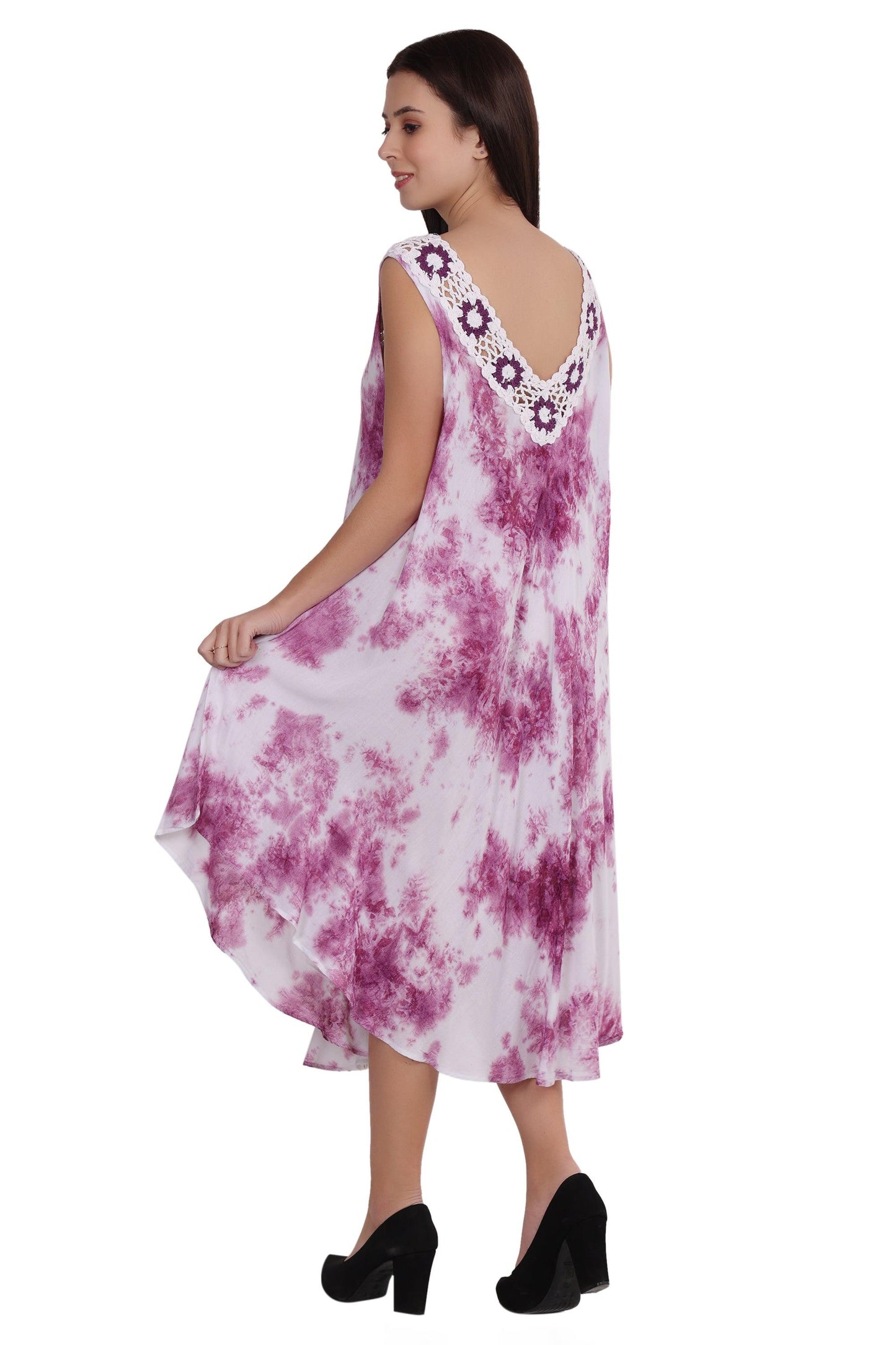 Crochet Tie Dye Dress 482204-CN