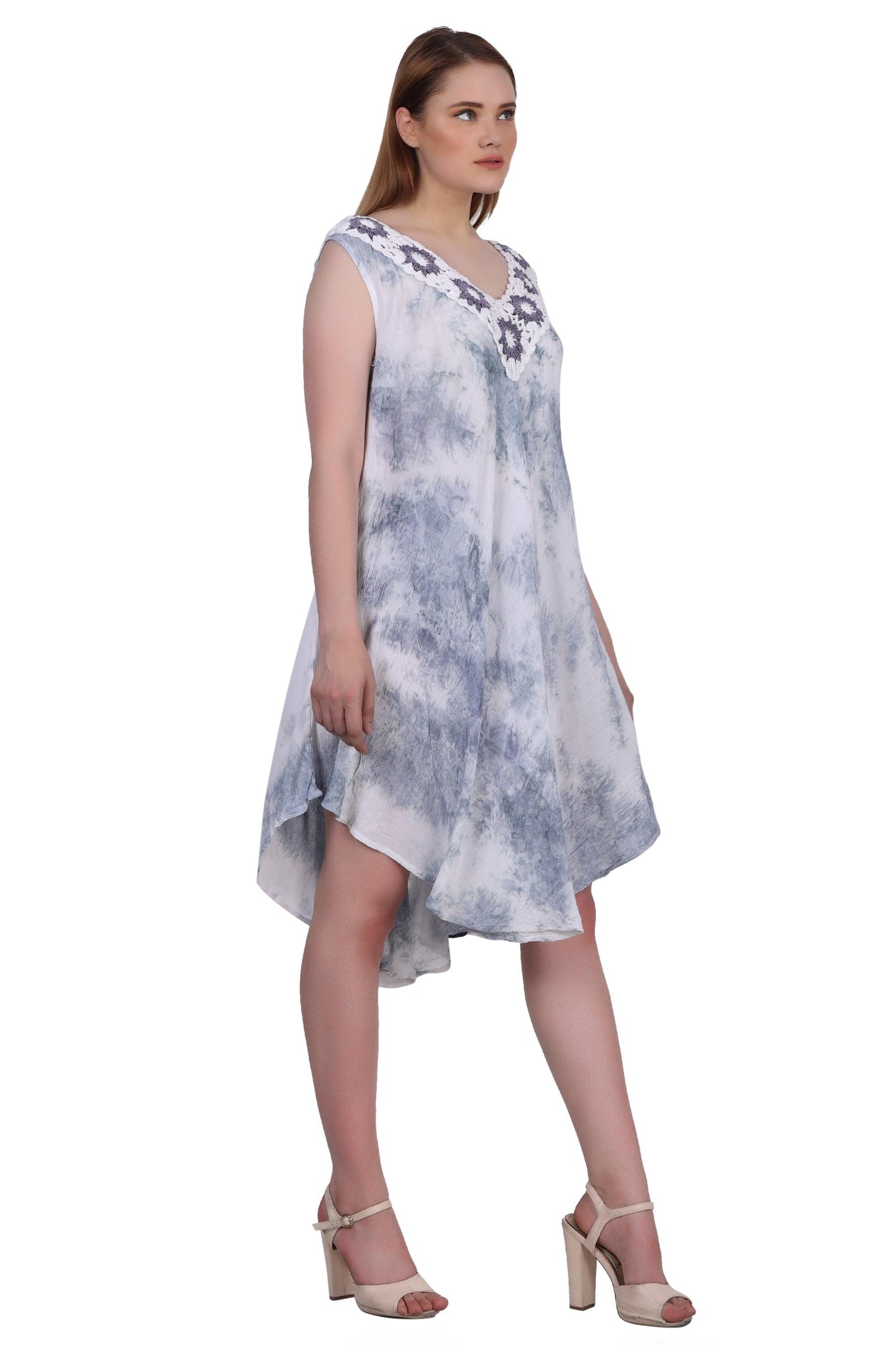 Crochet Tie Dye Dress 482204-CN