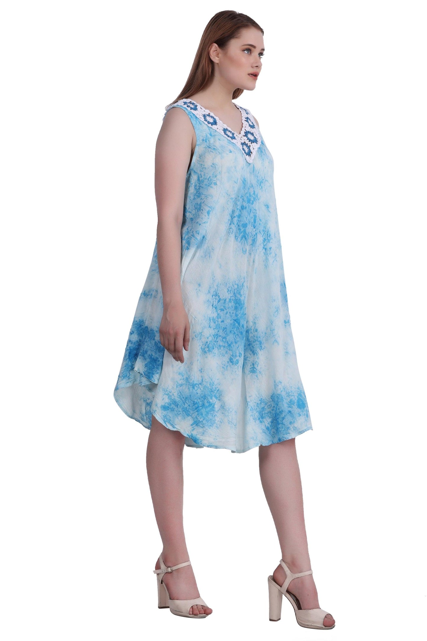 Crochet Tie Dye Dress 482204-CN