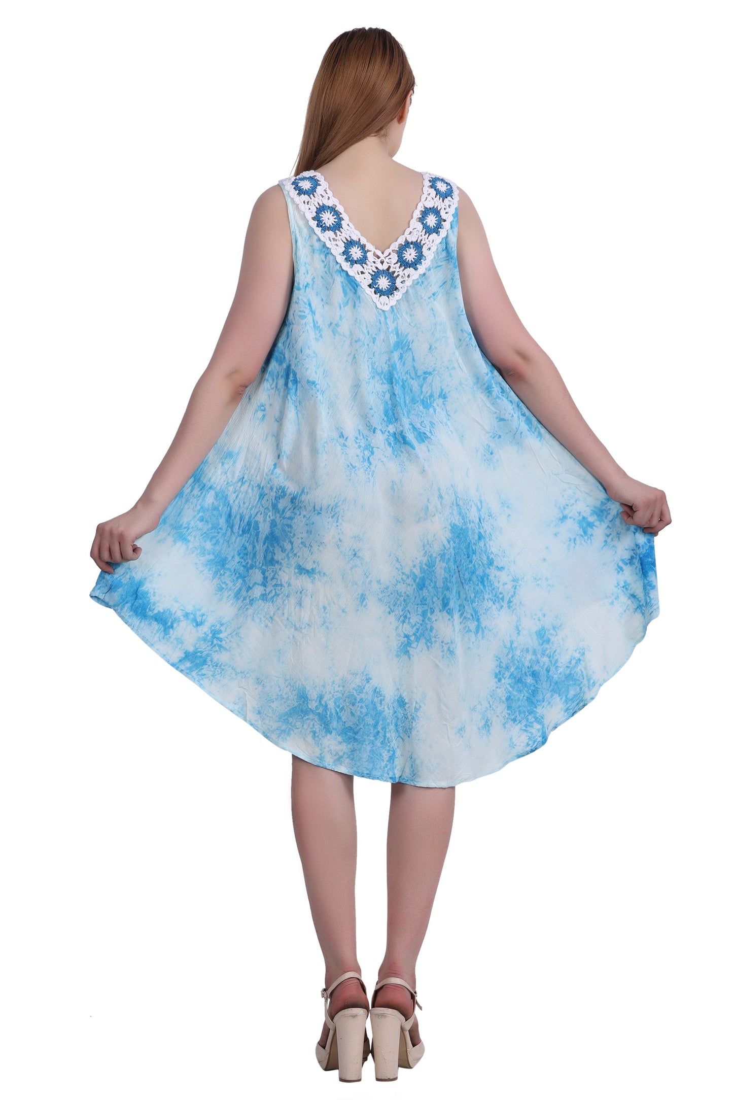 Crochet Tie Dye Dress 482204-CN