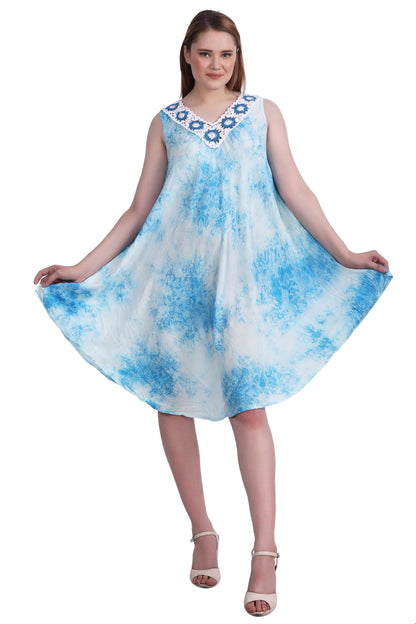 Crochet Tie Dye Dress 482204-CN