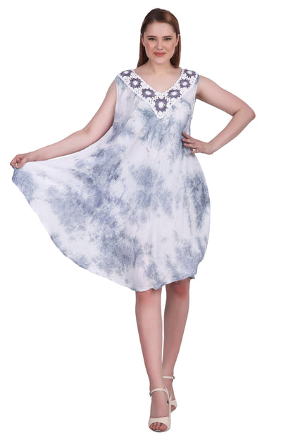 Crochet Tie Dye Dress 482204-CN