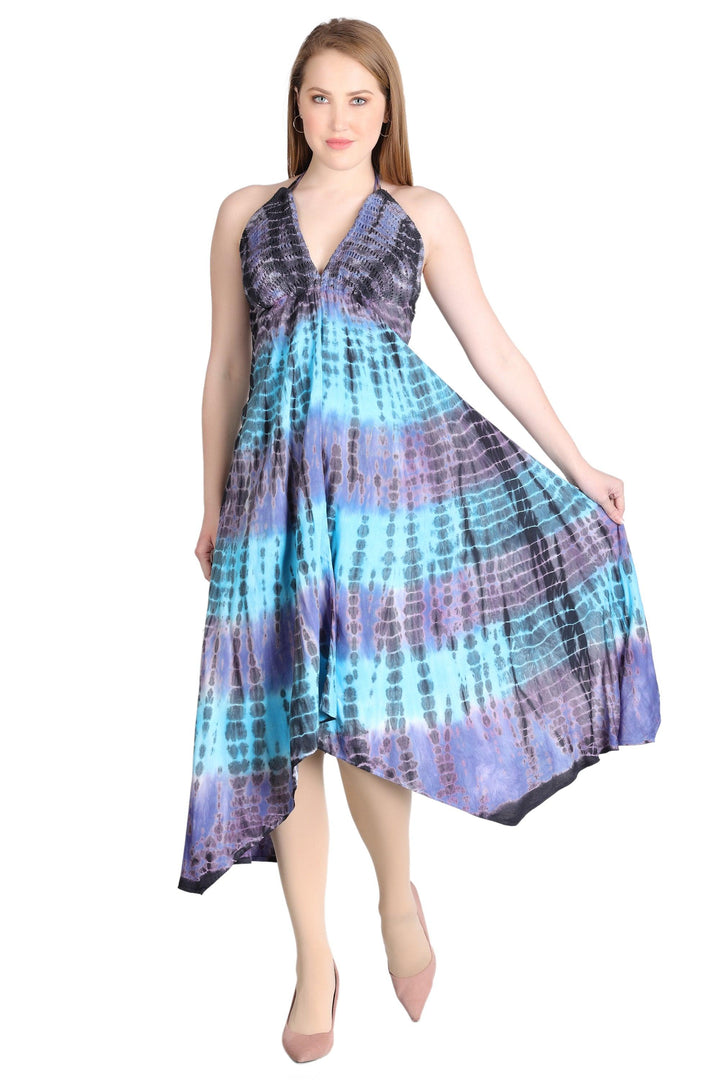 Crochet Tie Dye Dress CD-21565