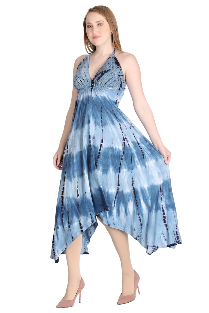 Crochet Tie Dye Dress CD-21565