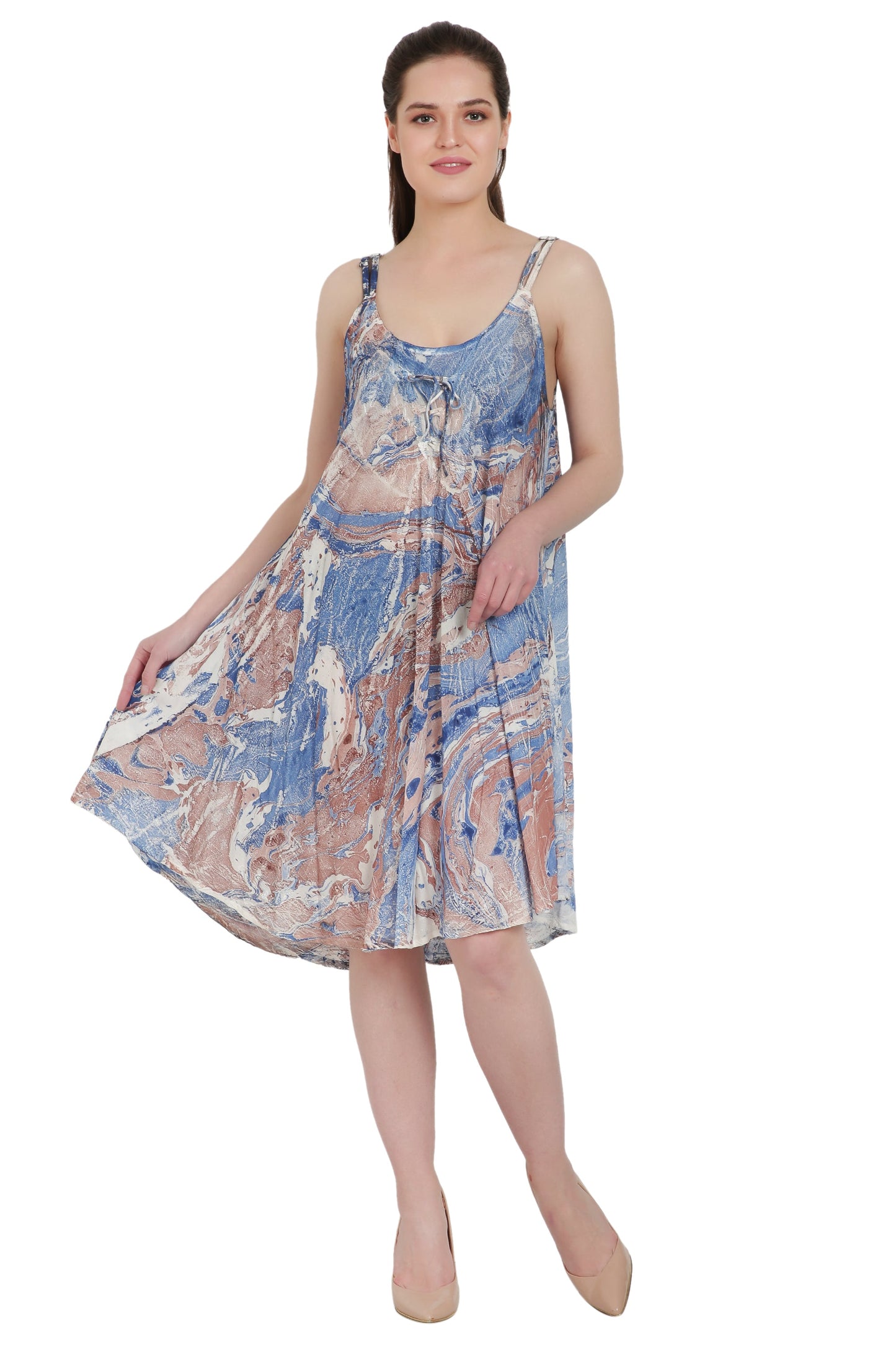 Marble Tie Dye Dress 422366