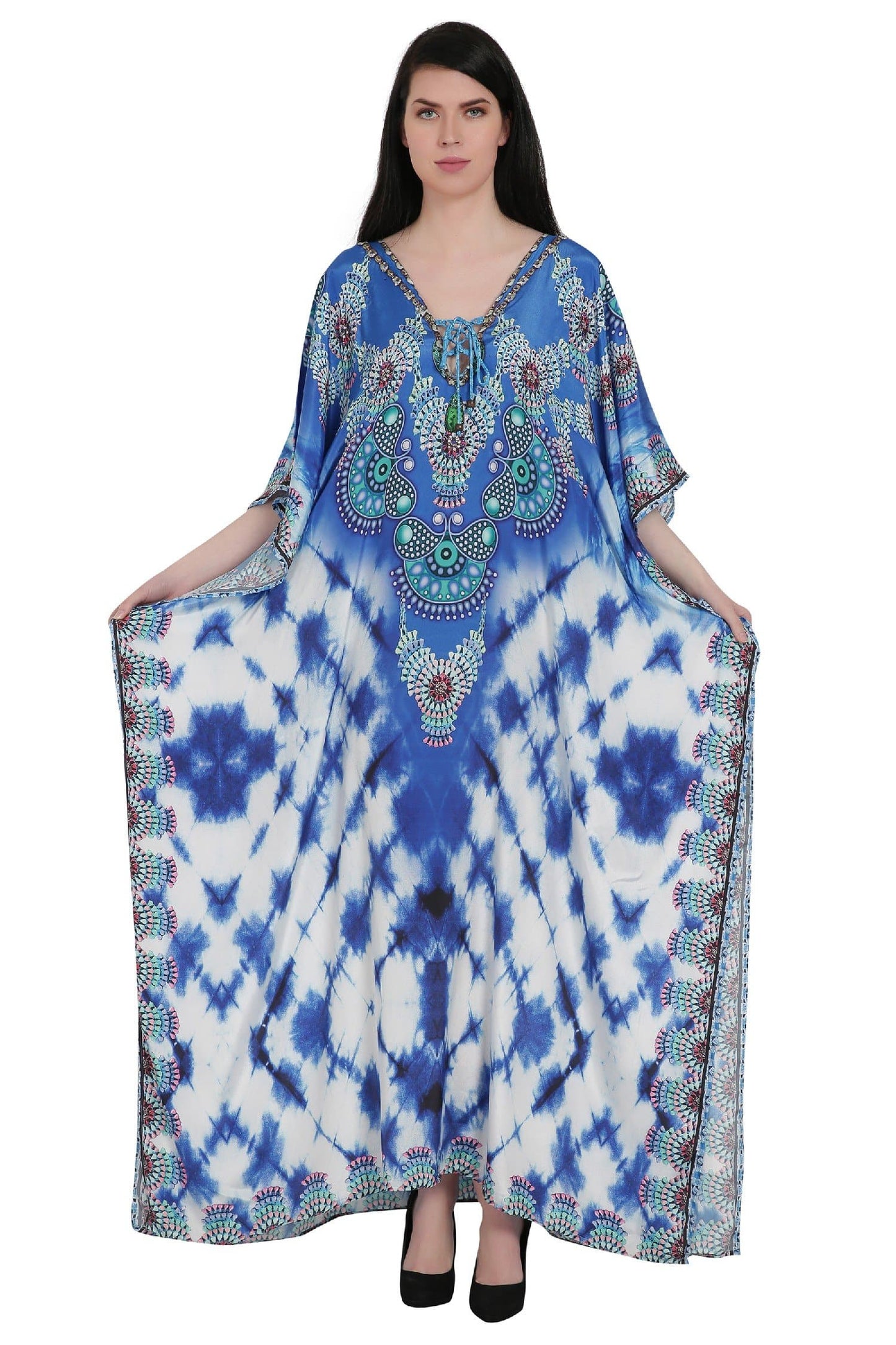 Namje Digital Print Cover-up Caftan