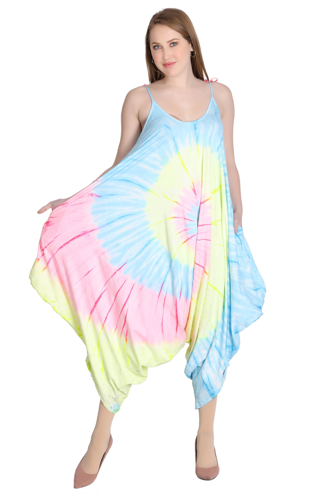 Neon Tie Dye Jumper SPJ-50