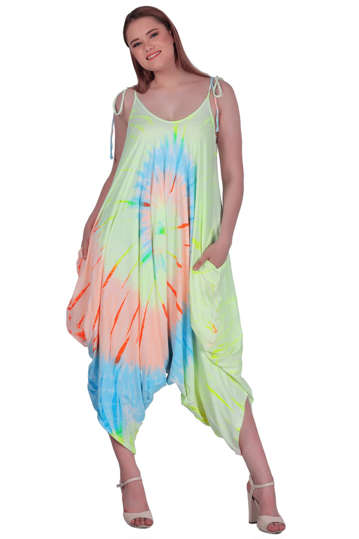 Neon Tie Dye Jumper SPJ-50