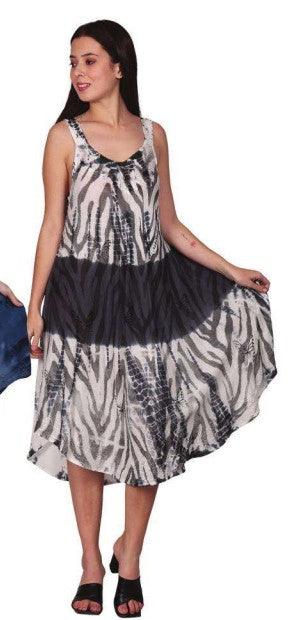 3 Layer Tie Dye Dress 482187 - Advance Apparels Inc