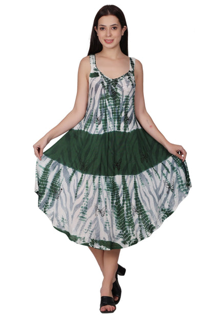 3 Layer Tie Dye Dress 482187 - Advance Apparels Inc