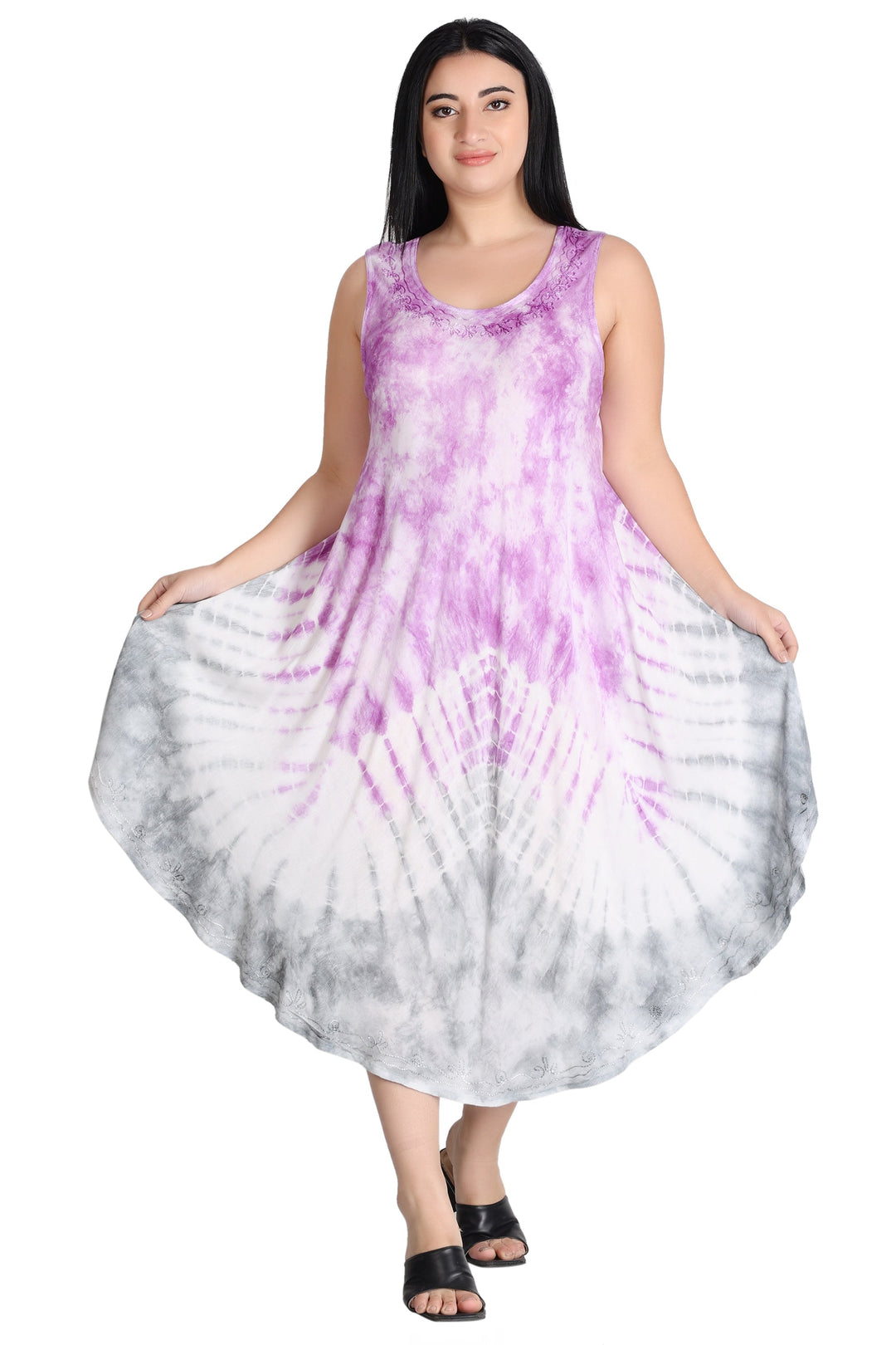 Pastel Tie Dye Dress 482155R