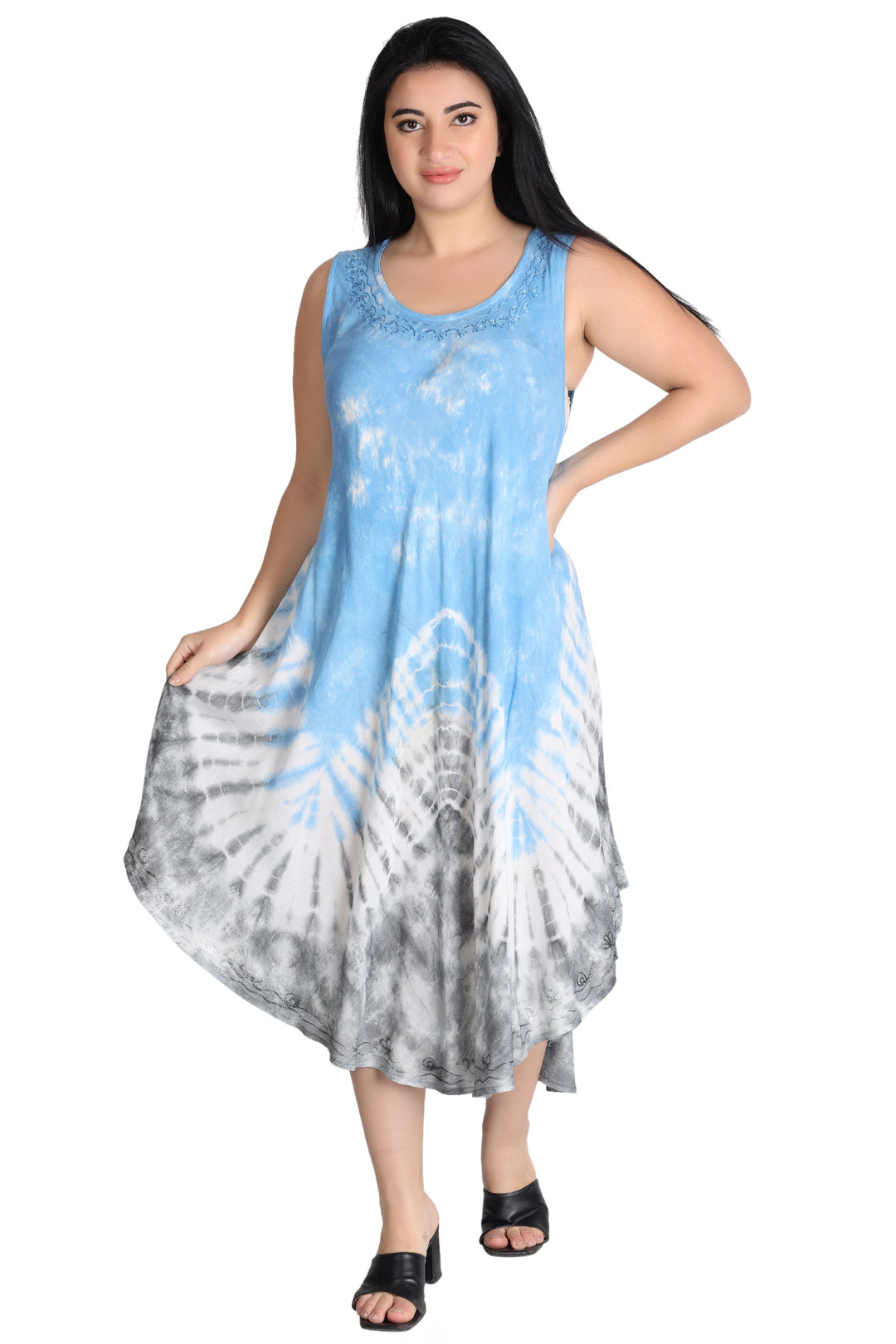 Pastel Tie Dye Dress 482155R