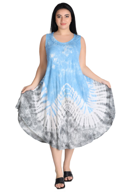 Pastel Tie Dye Dress 482155R