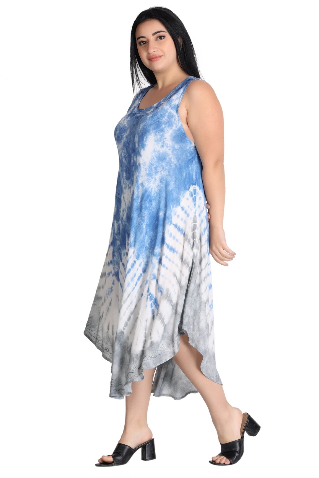 Pastel Tie Dye Dress 482155R