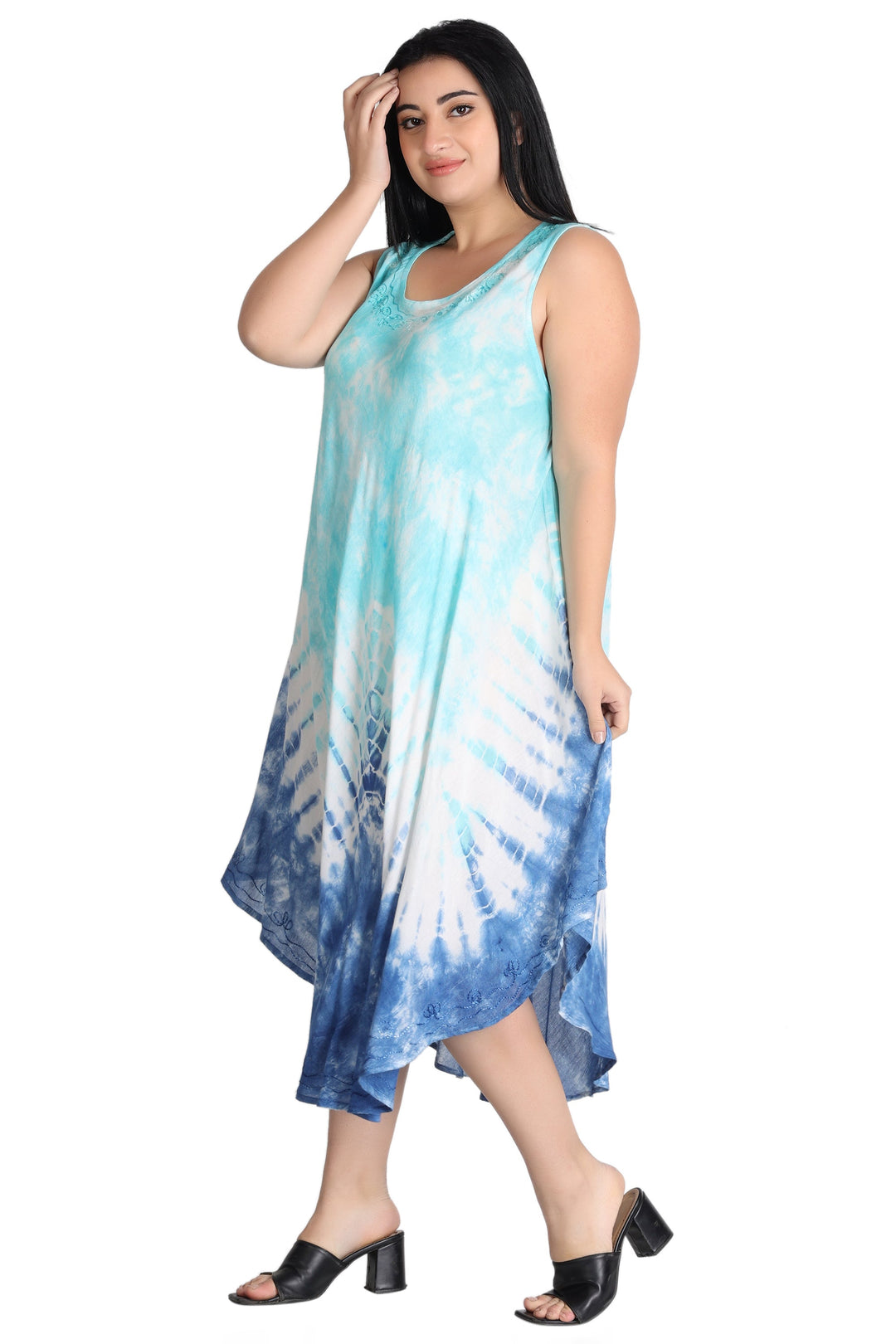 Pastel Tie Dye Dress 482155R