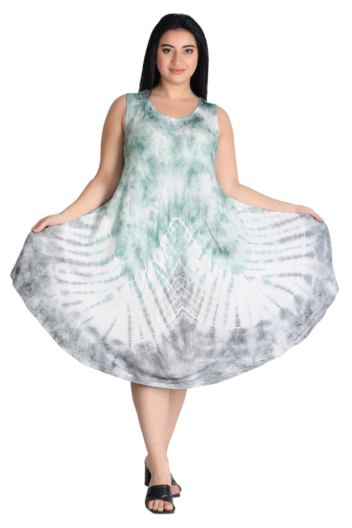 Pastel Tie Dye Dress 482155R