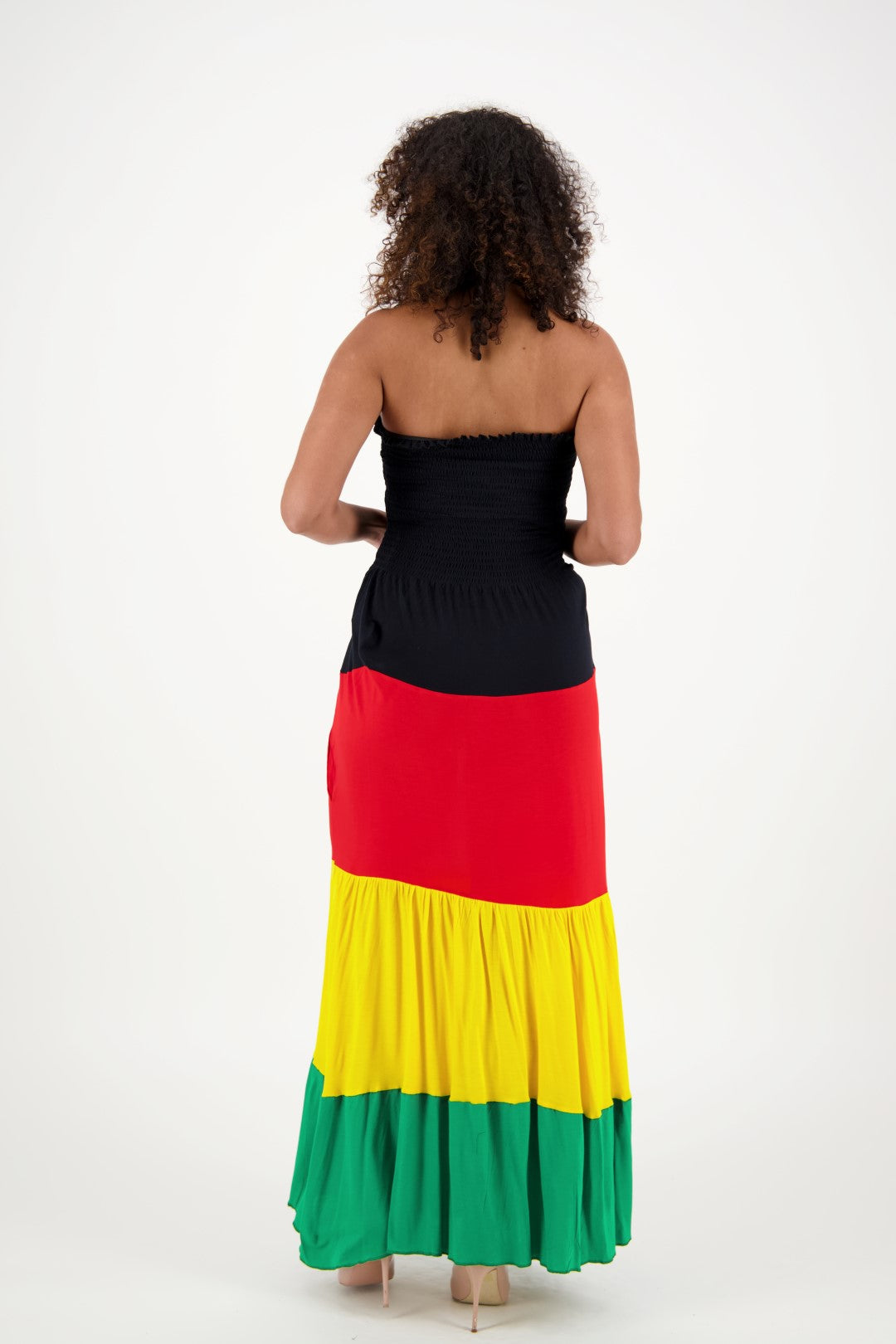 One Love Rasta Tube Dress R471