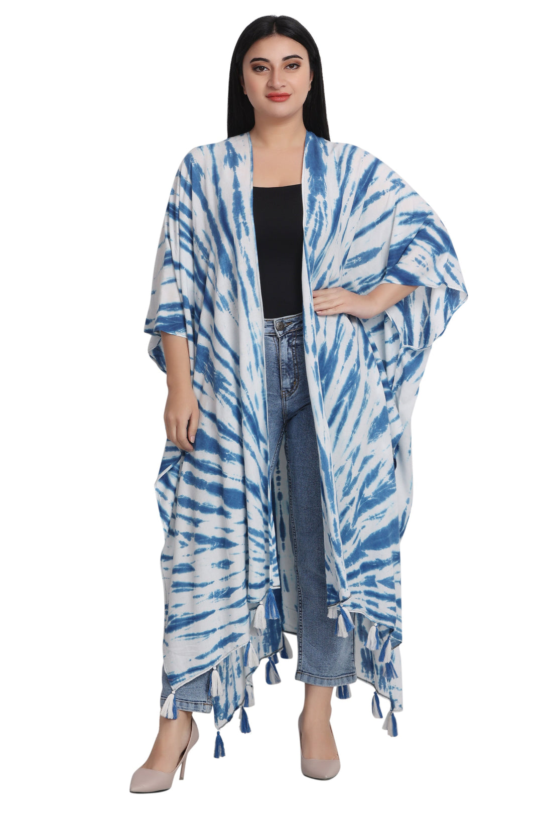 Tie Dye Beach Cover-Up Kimono 22035