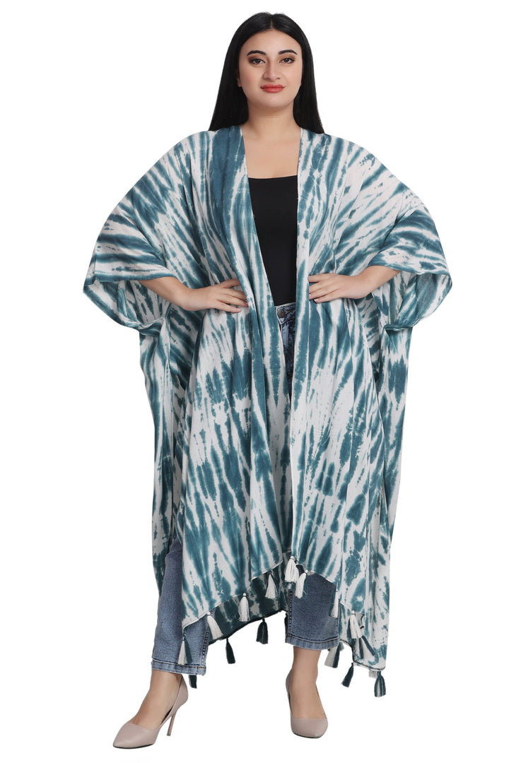 Tie Dye Beach Cover-Up Kimono 22035