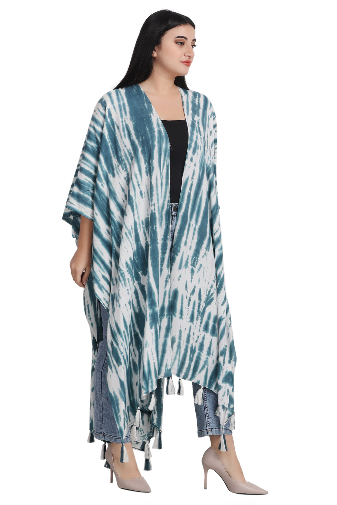 Tie Dye Beach Cover-Up Kimono 22035