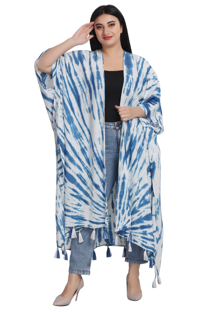 Tie Dye Beach Cover-Up Kimono 22035