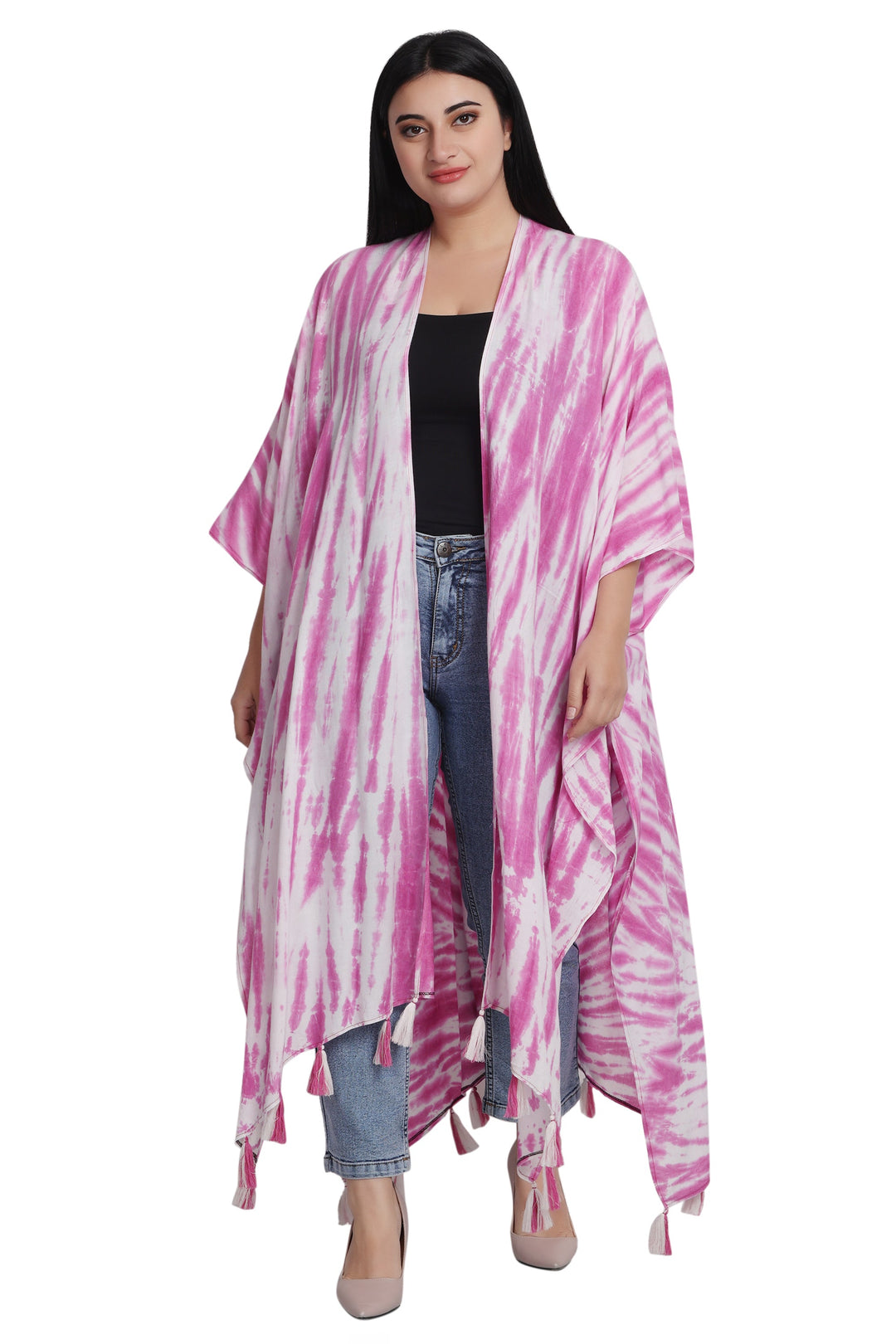 Tie Dye Beach Cover-Up Kimono 22035