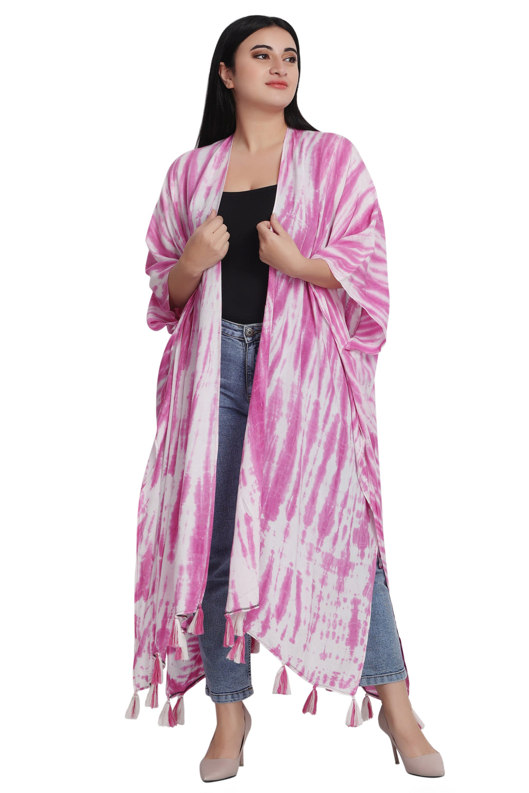 Tie Dye Beach Cover-Up Kimono 22035