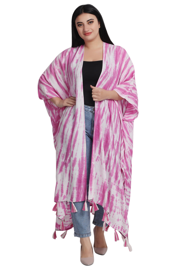 Tie Dye Beach Cover-Up Kimono 22035