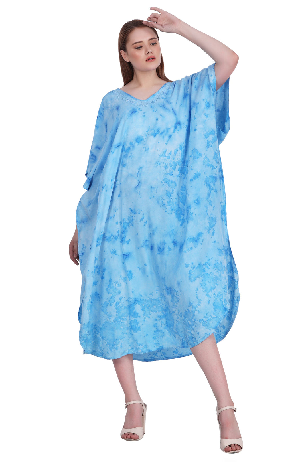 Tie Dye Kaftan Cover Up KAF-1037