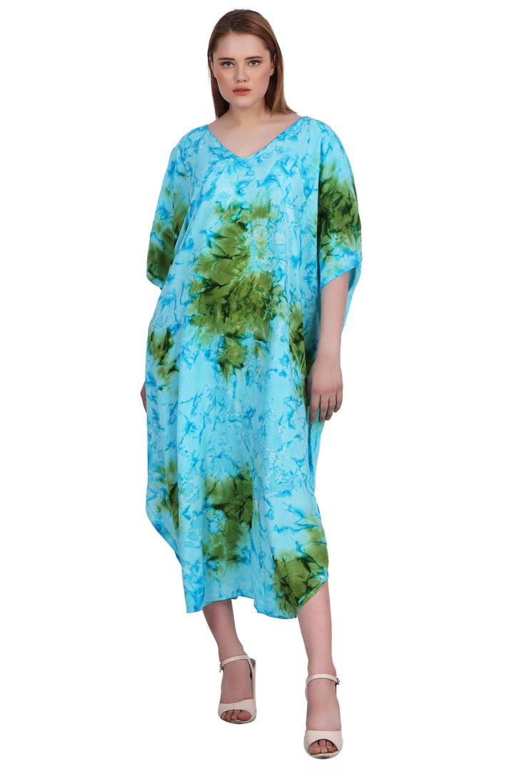 Tie Dye Kaftan Cover Up KAF-1037